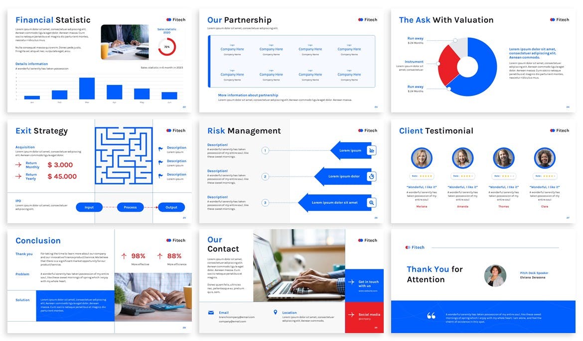 财务管理PPT模板 (PPT,PPTX)