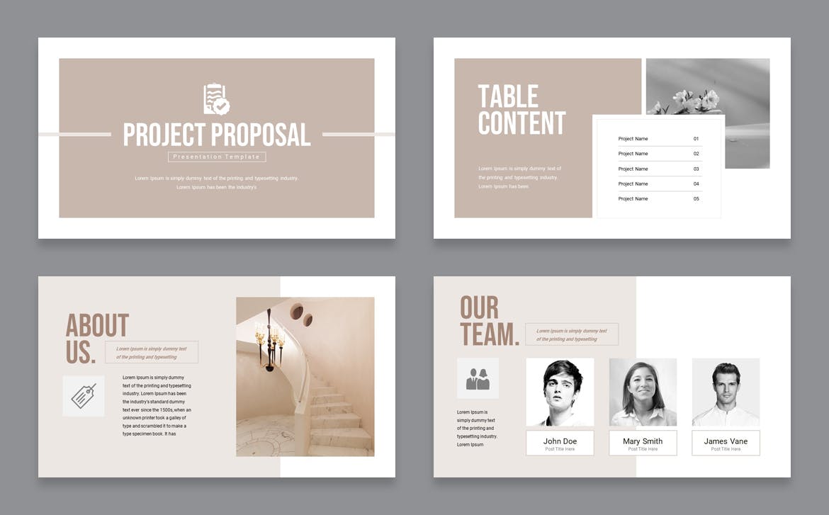 简约业务现代ppt演示文稿模板 (PPTX)