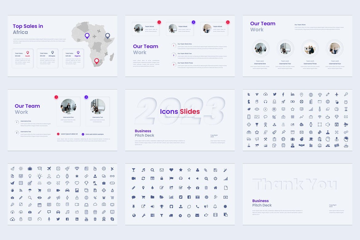 拟物化风格业务演示ppt模板 (PPT,PPTX)