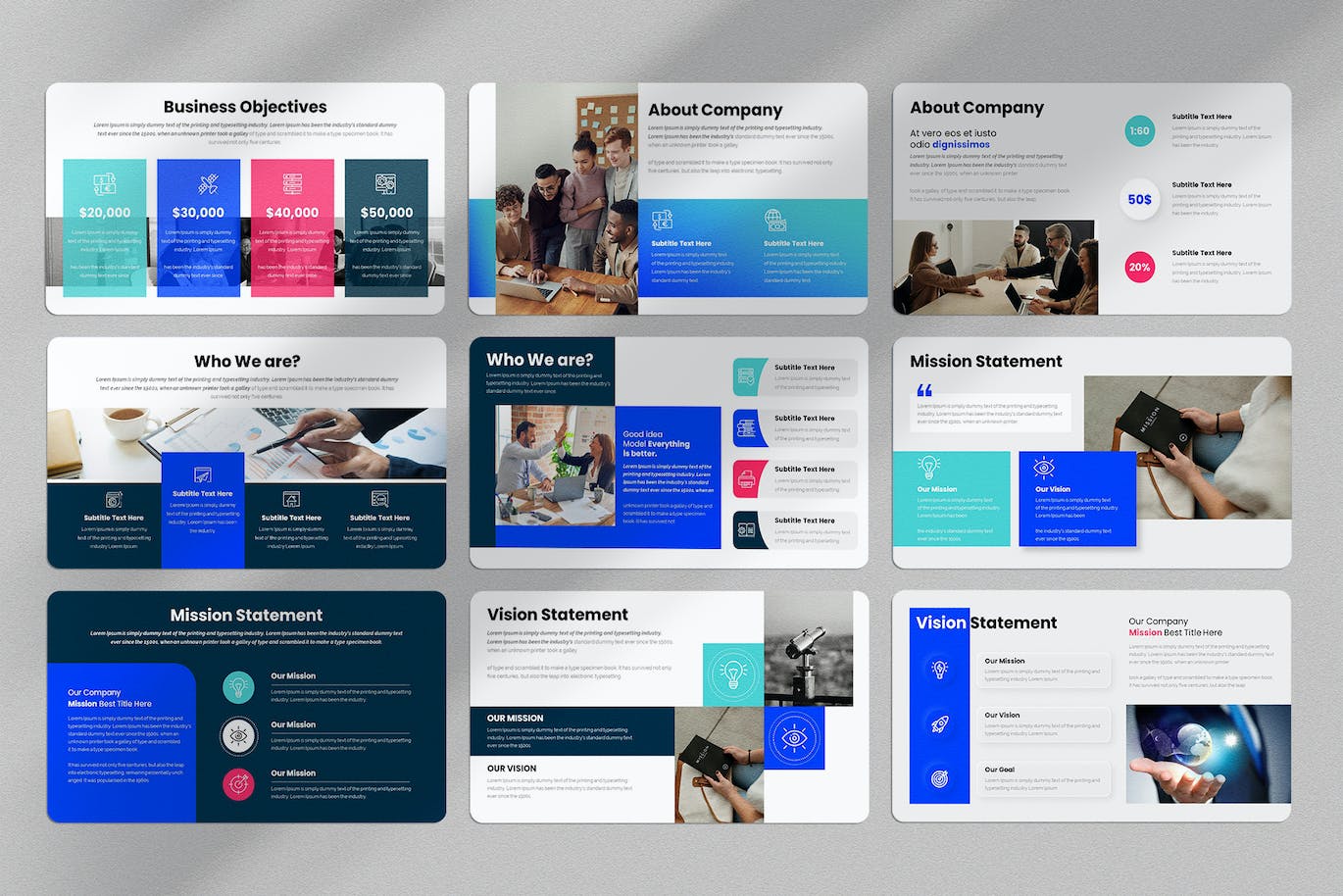 商业计划书ppt演示文稿模板 (PPTX)