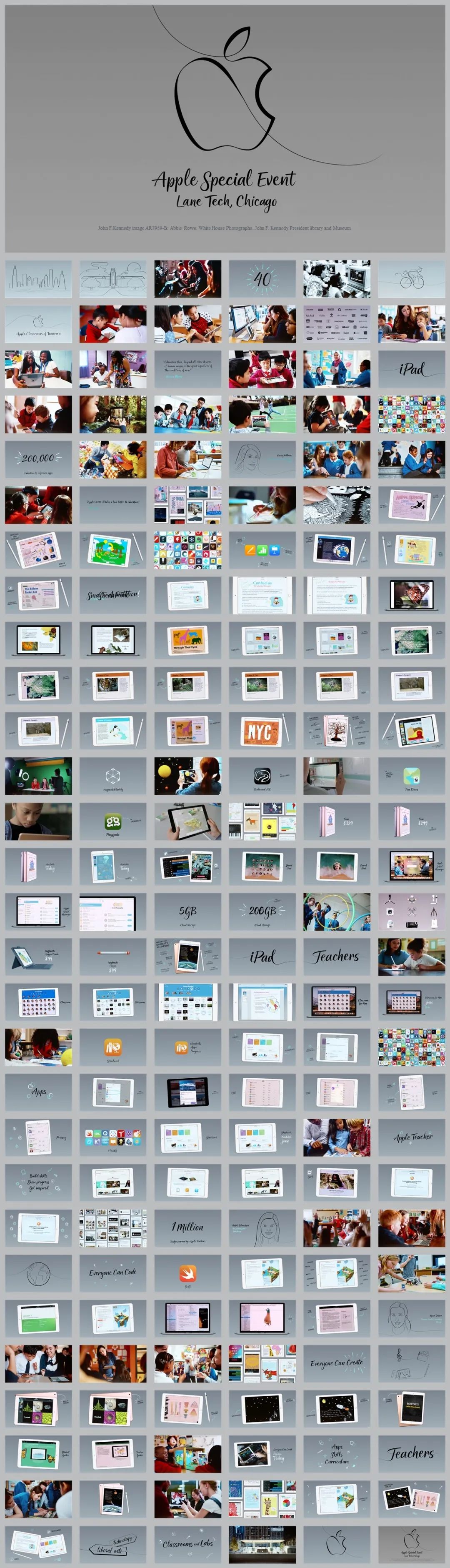 2018 iPad Pro 发布会PPT案例