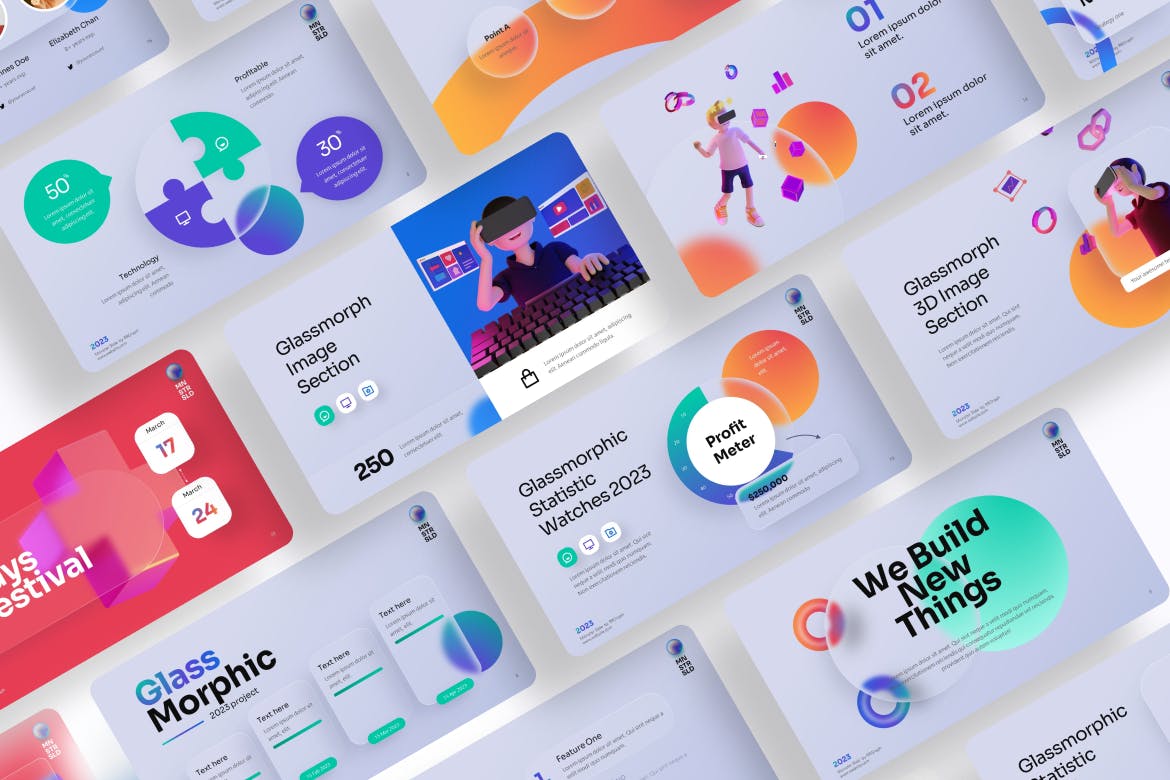 创意项目&服务介绍PPT模版 (PPTX)