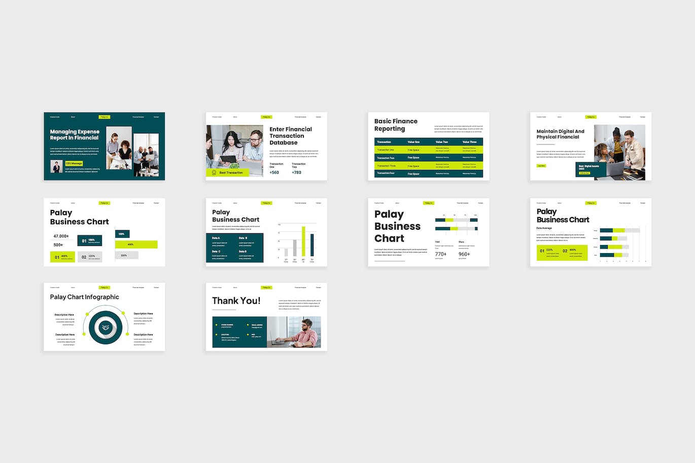 财务与会计PPT模板 (PPTX,PPT)