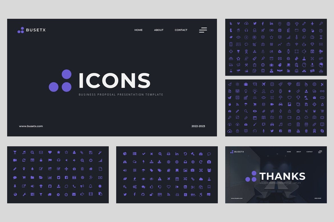 业务提案PPT模版 (PPT,PPTX)