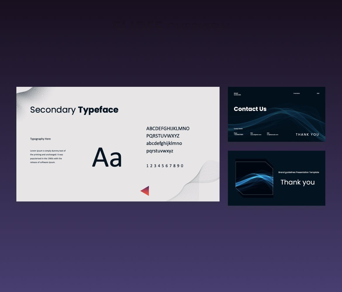 品牌指南ppt演示文稿 (PPTX)