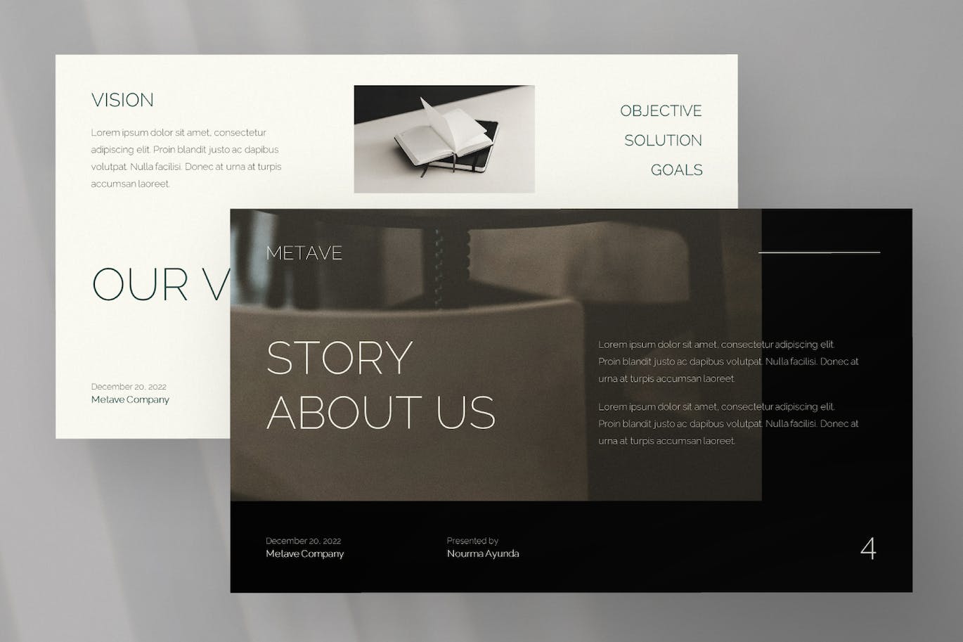 超现代和独特的设计的PPT模版 (PPTX)