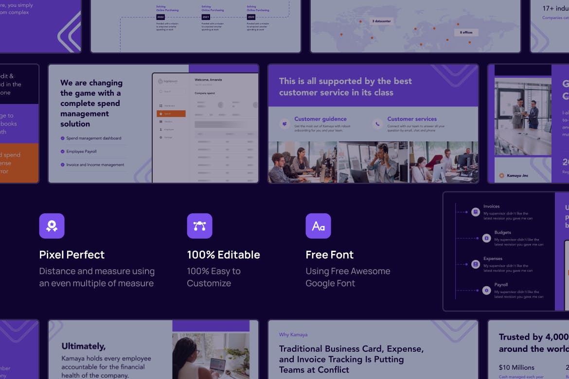 销售征服市场策略PPT模板 (PPTX)