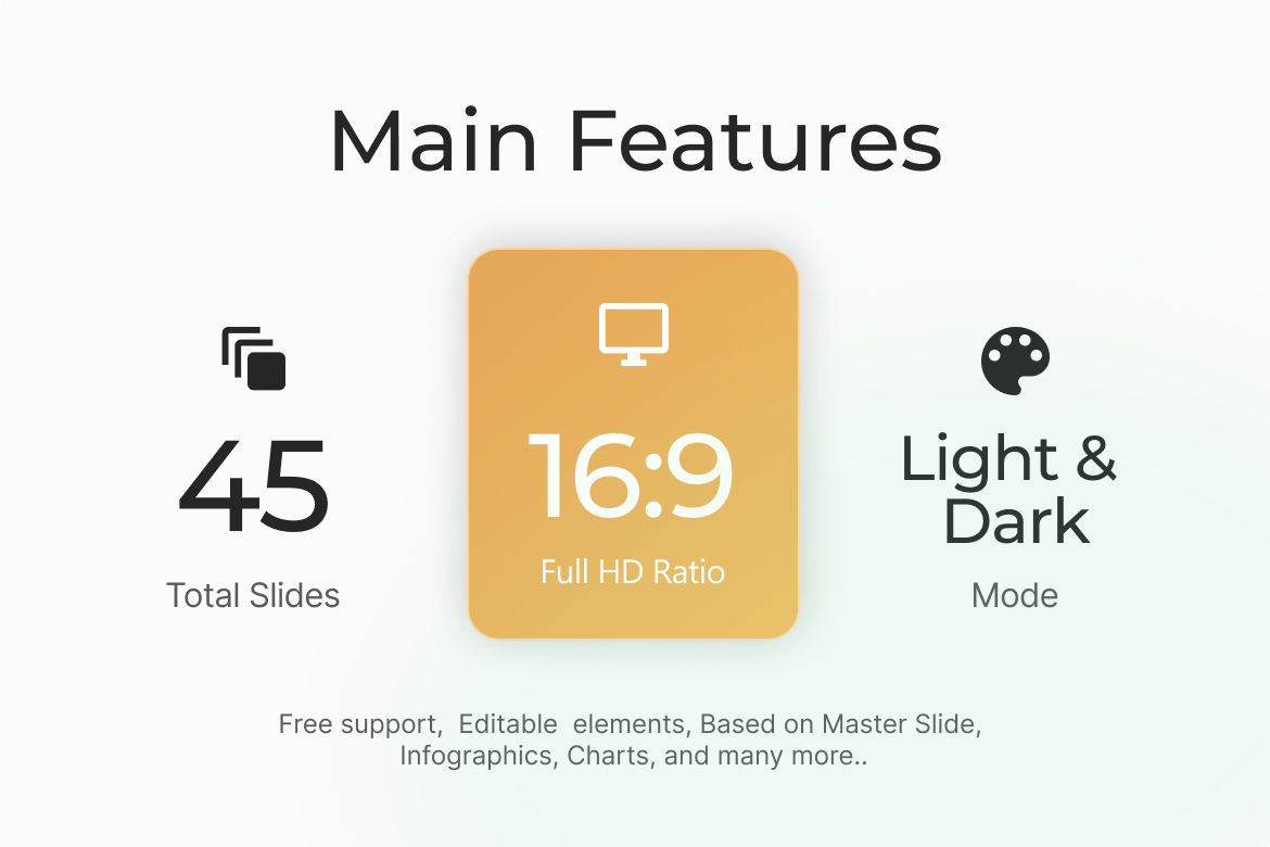 项目建议书PPT模版 (PPTX)