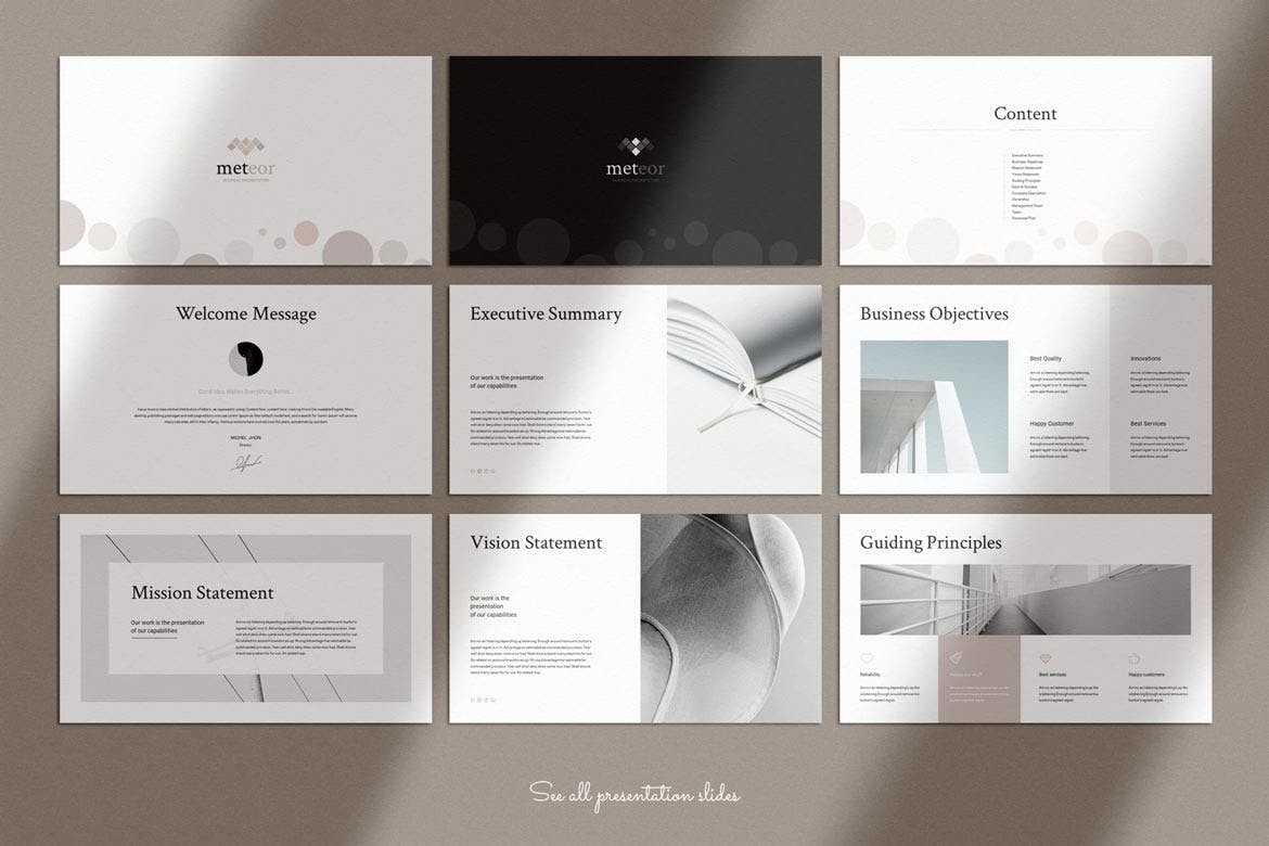 商业展示与销售技巧ppt模板 (PPTX)