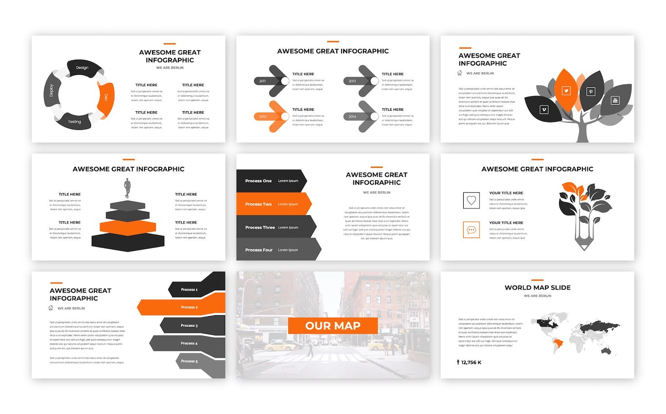 柏林创意动力产品展示PPT模版 (PPTX)