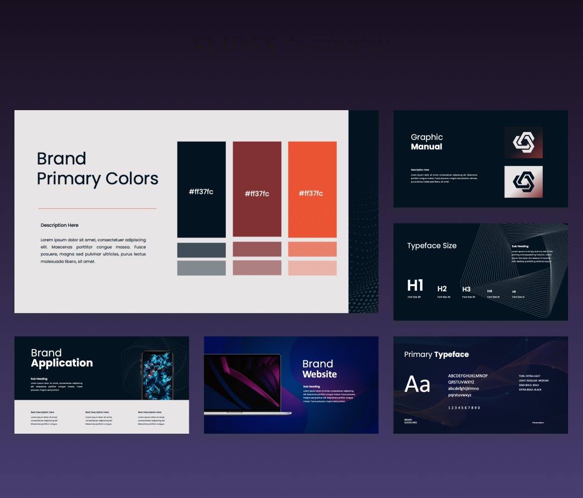 品牌指南ppt演示文稿 (PPTX)