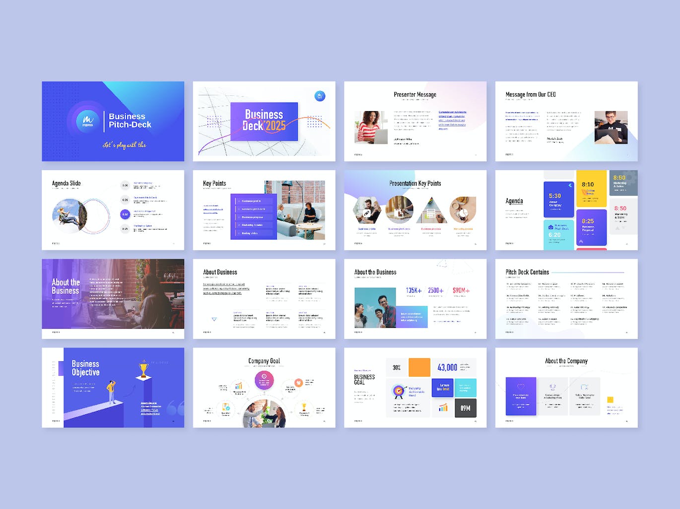 商业竞争分析与市场定位ppt模板 (PPTX)