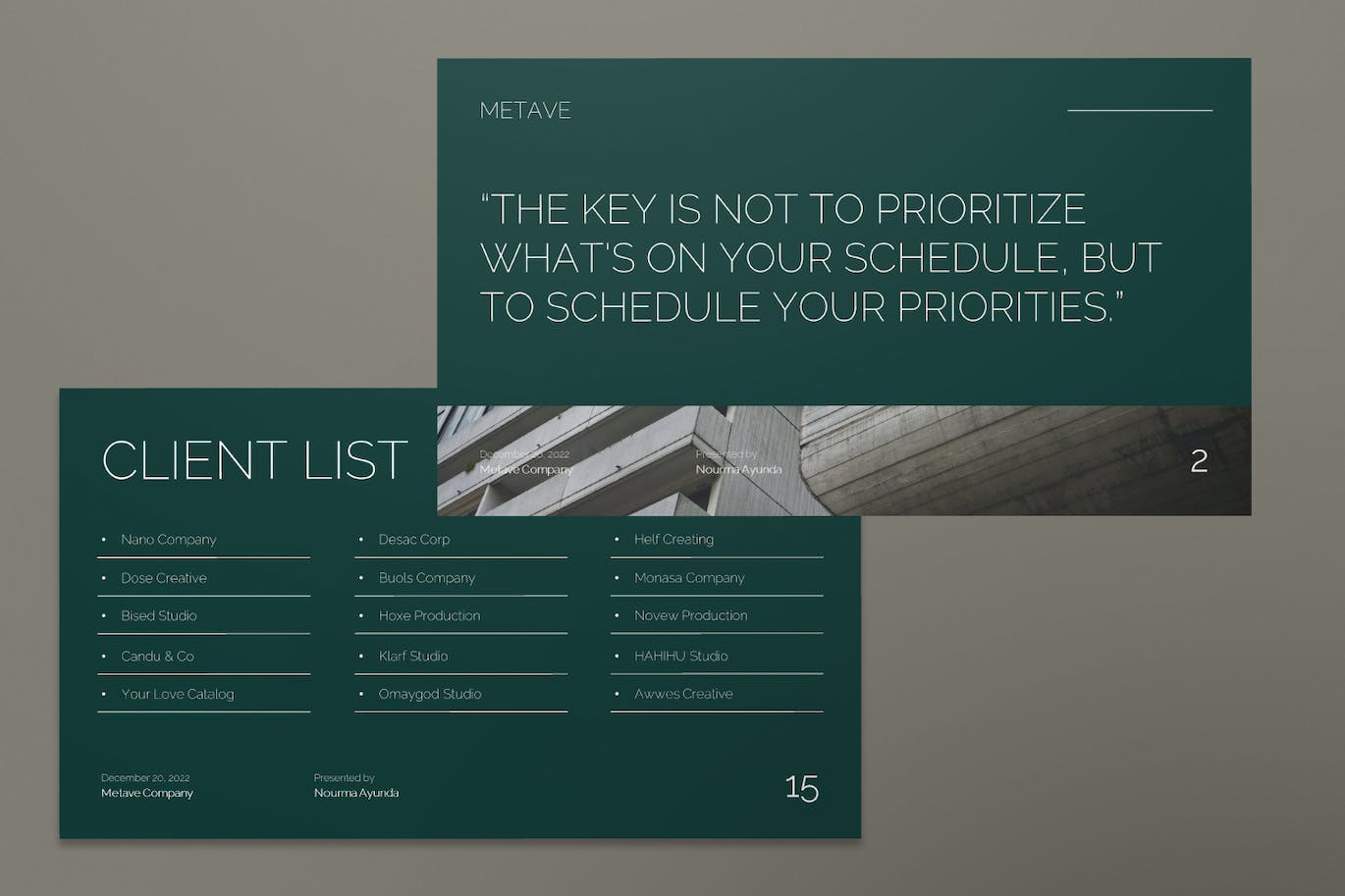 超现代和独特的设计的PPT模版 (PPTX)