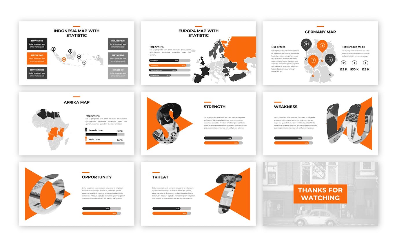 柏林创意动力产品展示PPT模版 (PPTX)