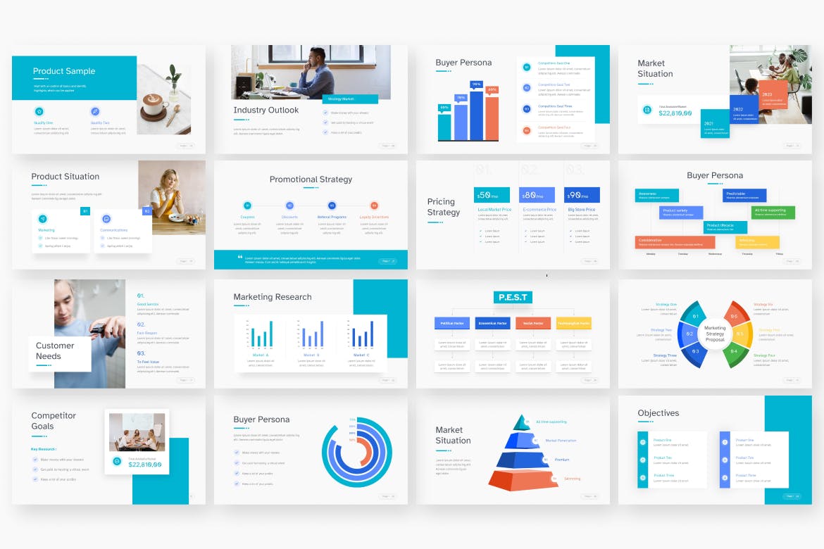 商业业务建议书 PPT模版 (PPTX)