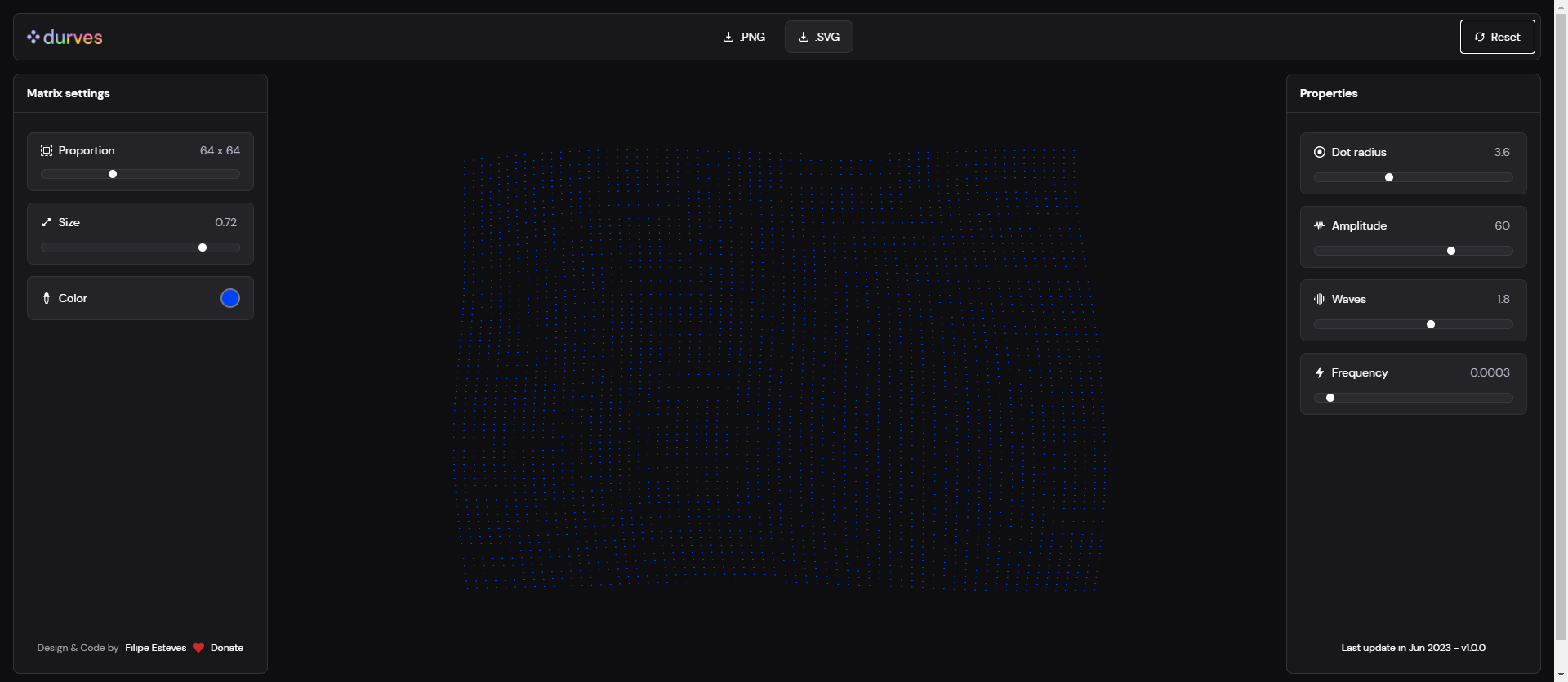 有趣的点阵图案生成工具