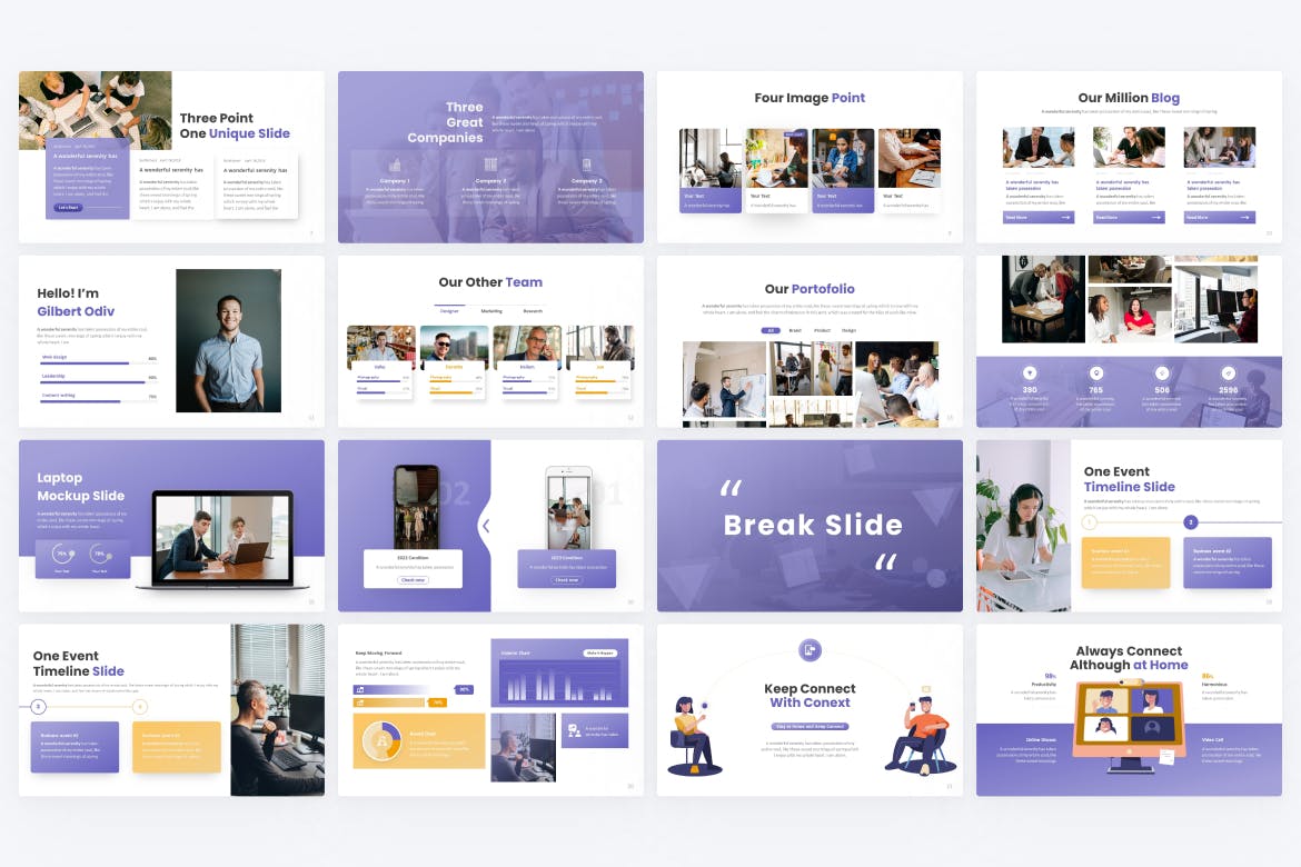 商业模式展示PPT模版 (PPTX)