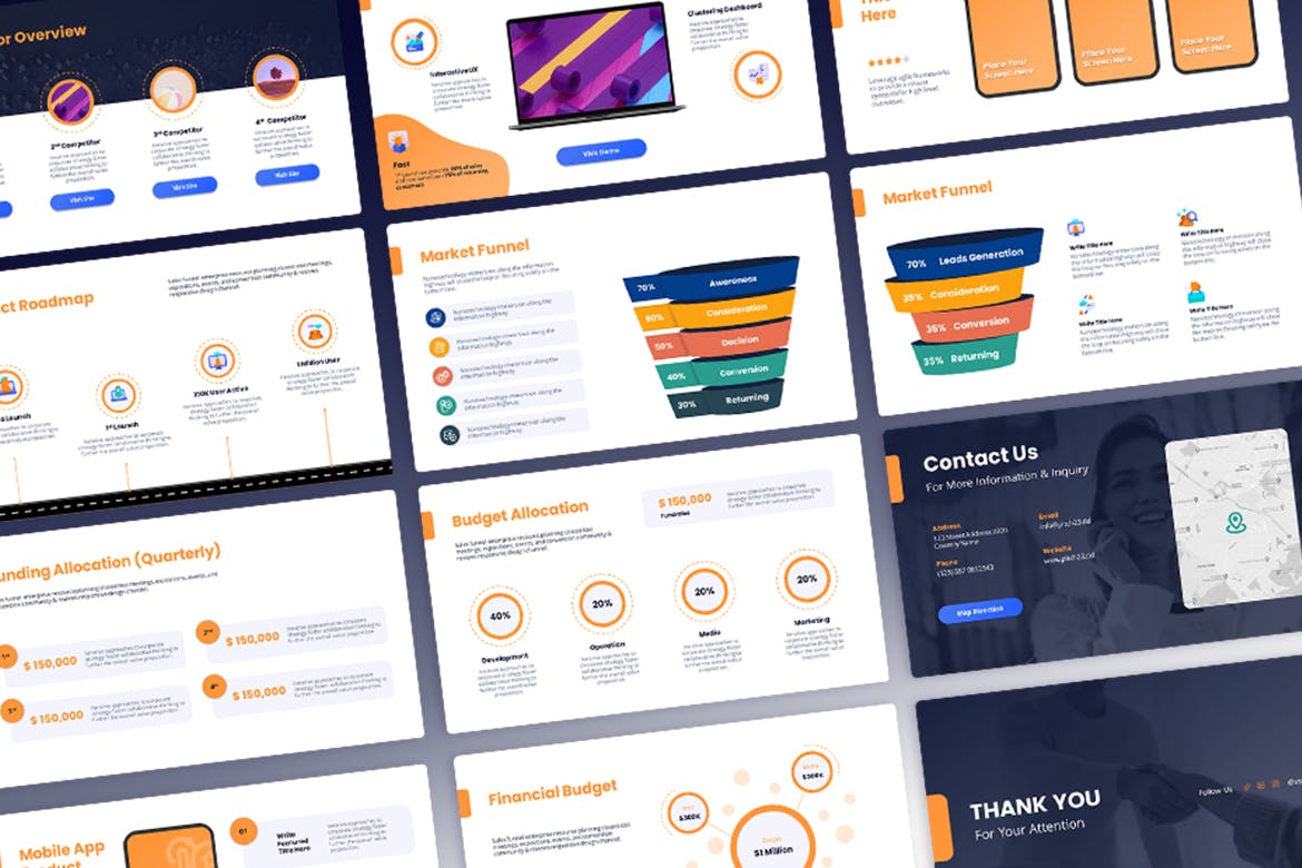 创业起步发展历程PPT模板 (PPTX)