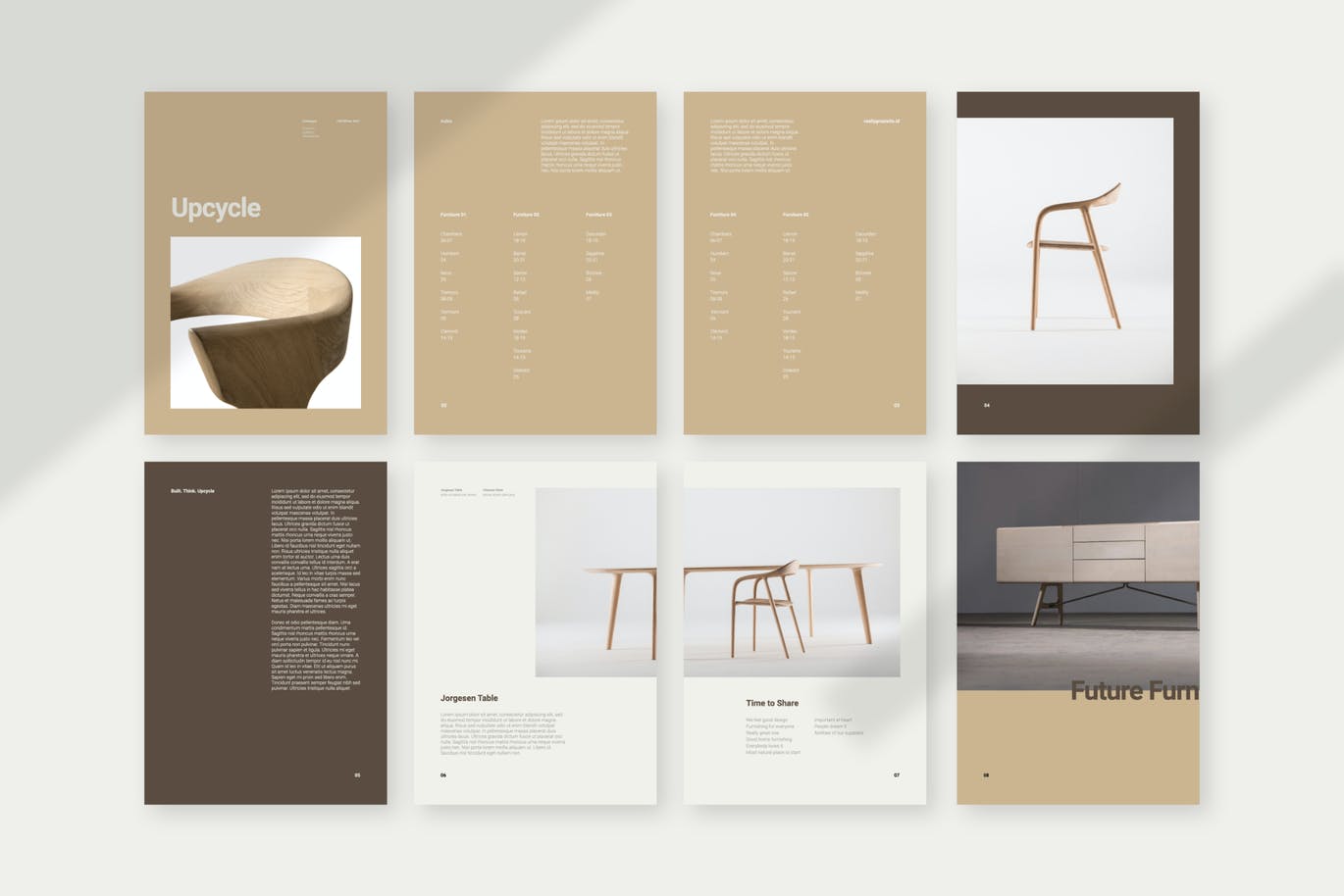 Upcycle – 精美竖版画册PPT模板(KEY,PPT,PPTX)