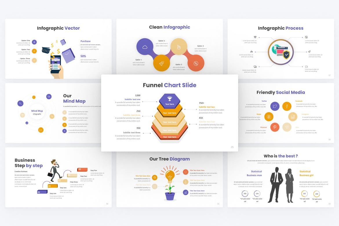 商业模式展示PPT模版 (PPTX)