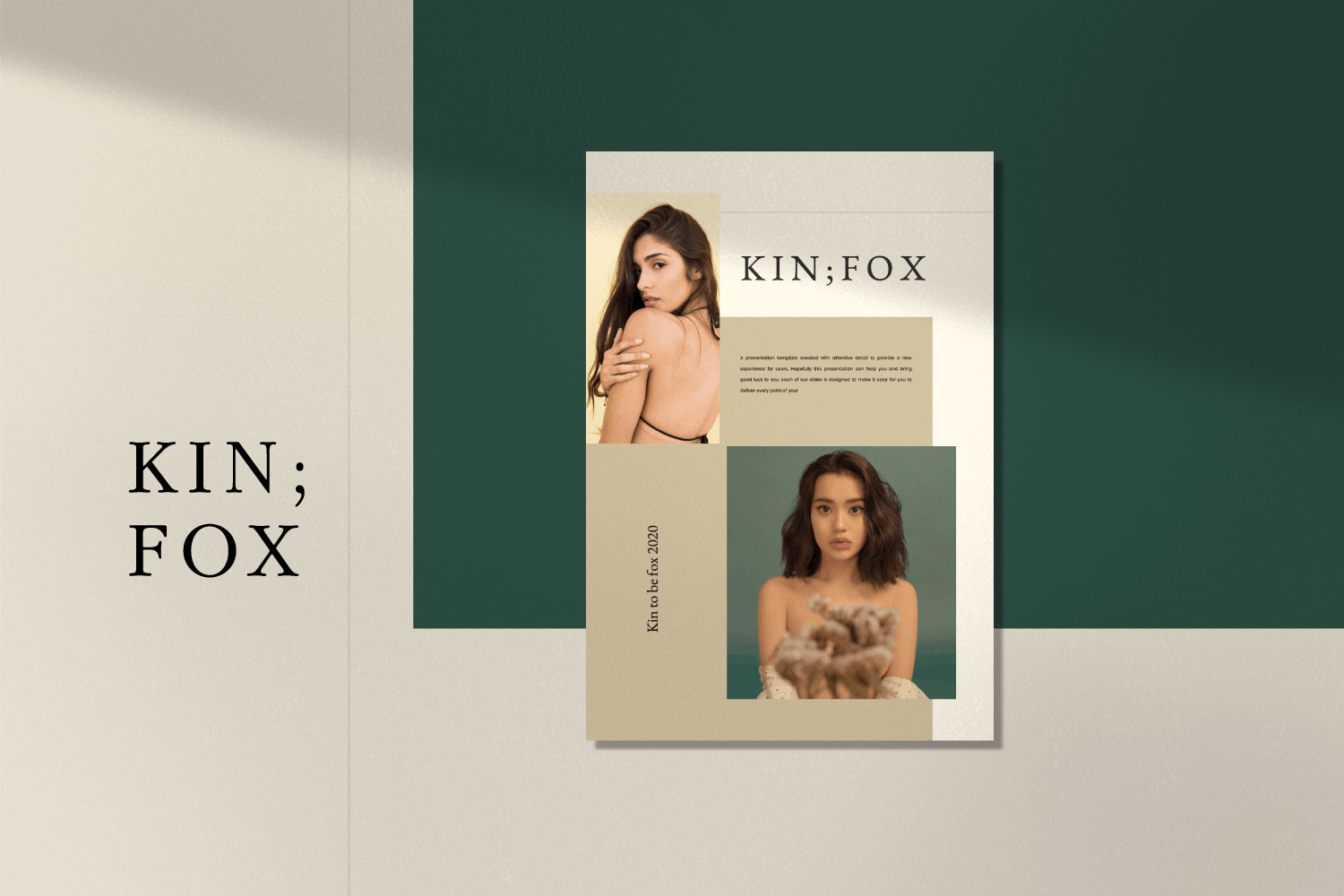 创意多用途A4 尺寸和比例的个人简历PPT模板下载（PPTX）