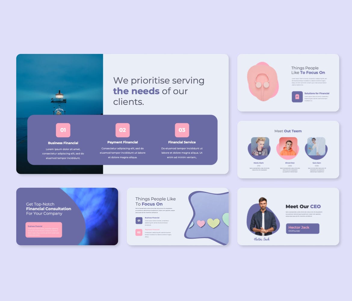 数字金融演示PPT模版 (PPTX)