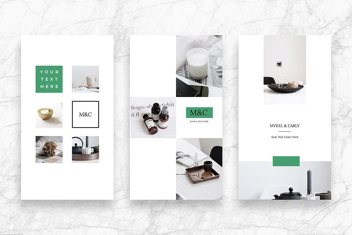 竖版营销和促销活动信息图项目计划类PPT模板下载（PPTX）