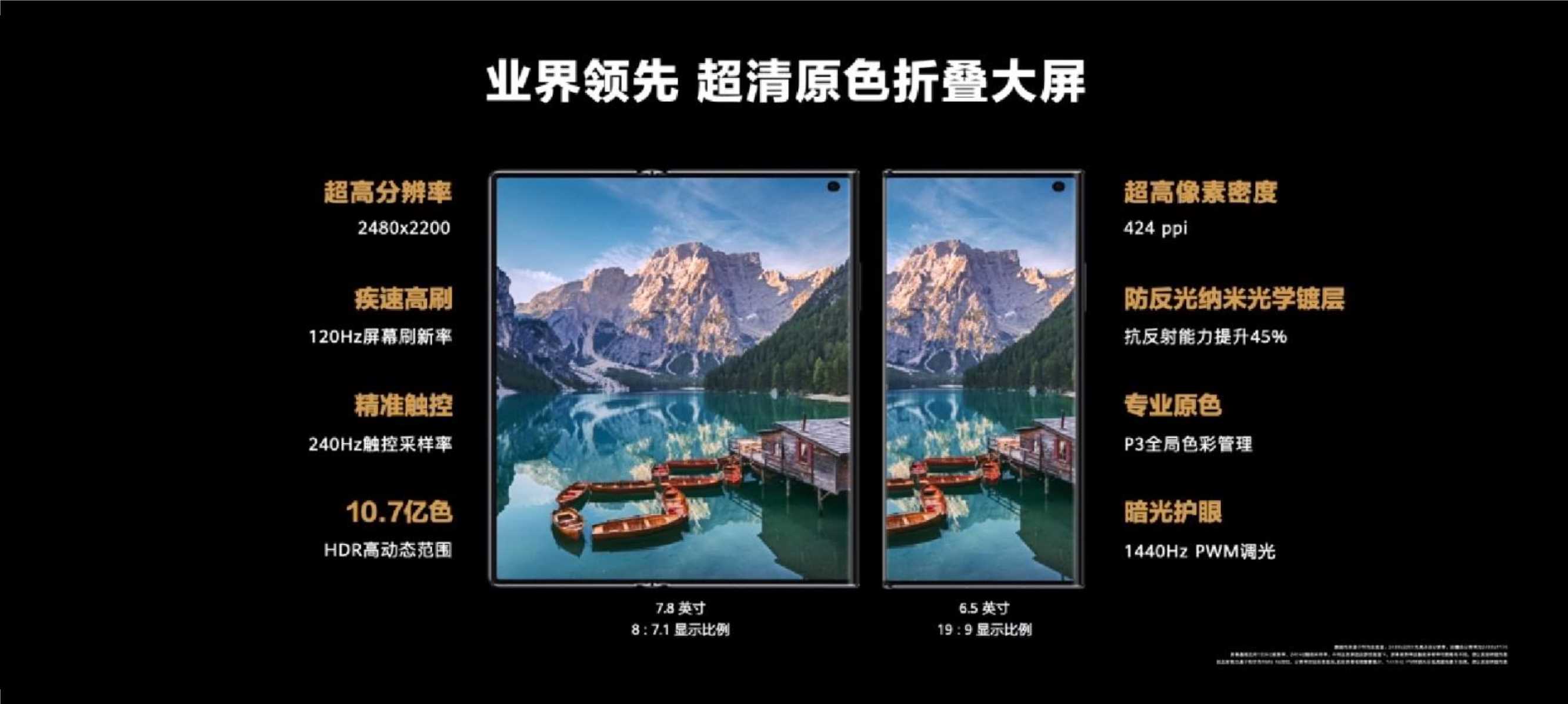 2022华为春季Mate Xs 2折叠旗舰及全场景新品发布会PPT案例