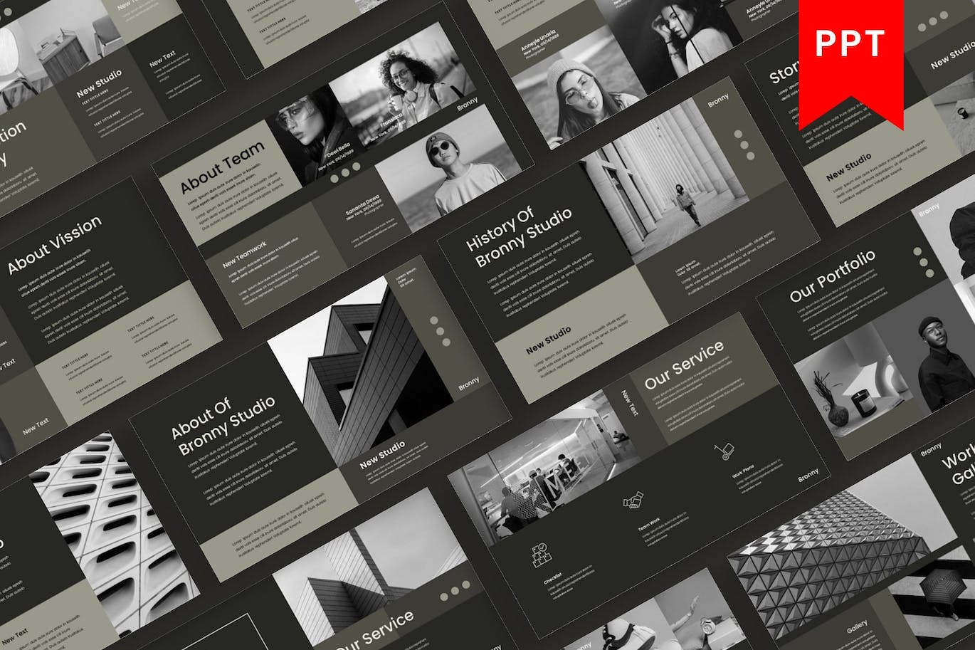 企业介绍品牌介绍PPT模版