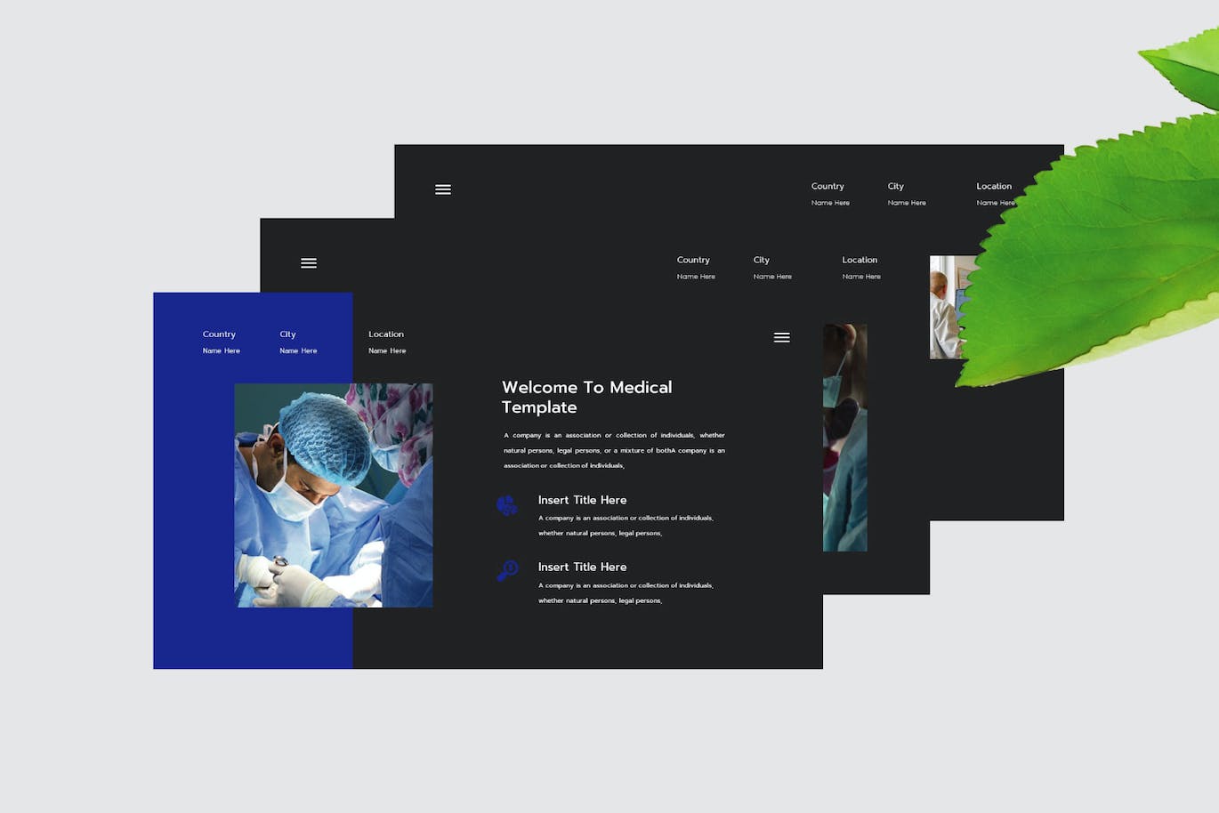 创业项目多用途的PPT模板