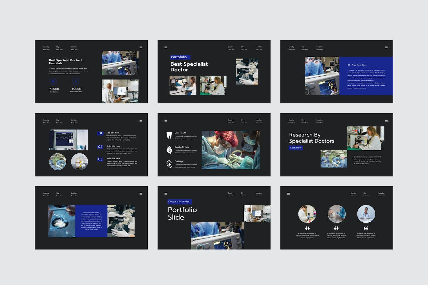 创业项目多用途的PPT模板