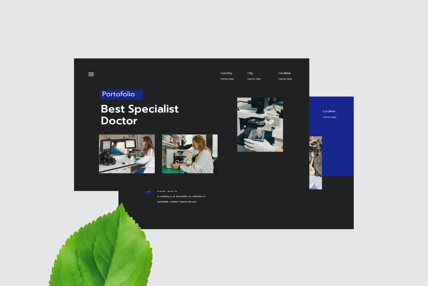 创业项目多用途的PPT模板