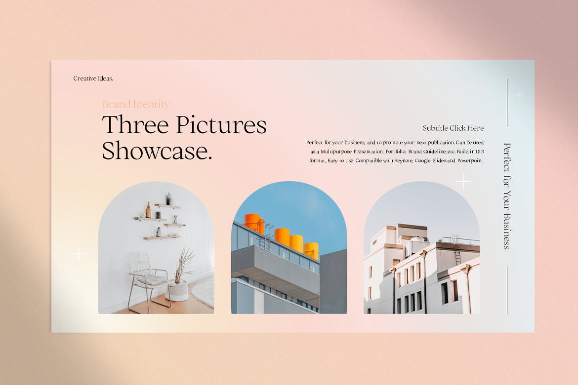 时尚优雅的PPT演示模板(PPTX)