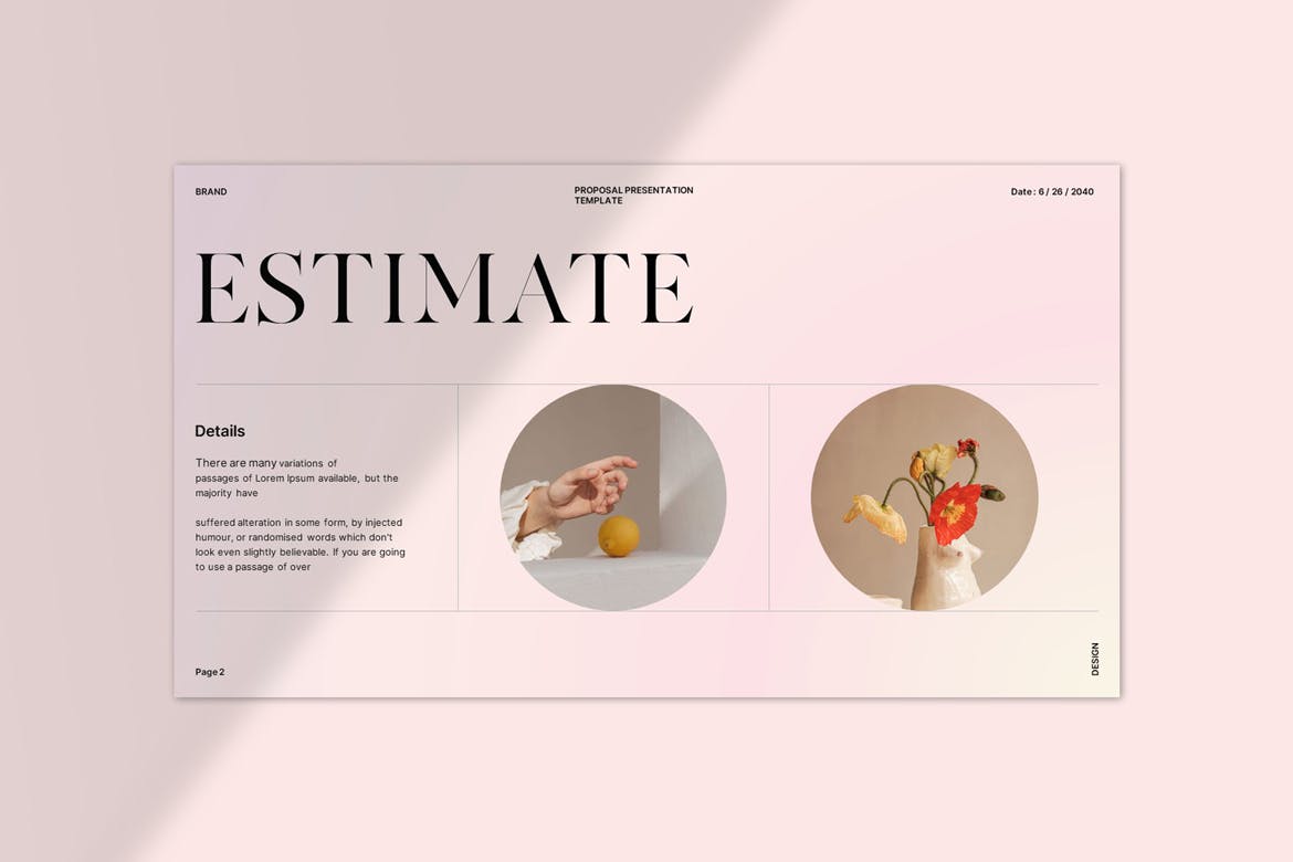 艺术方案介绍PPT模板 (PPTX)