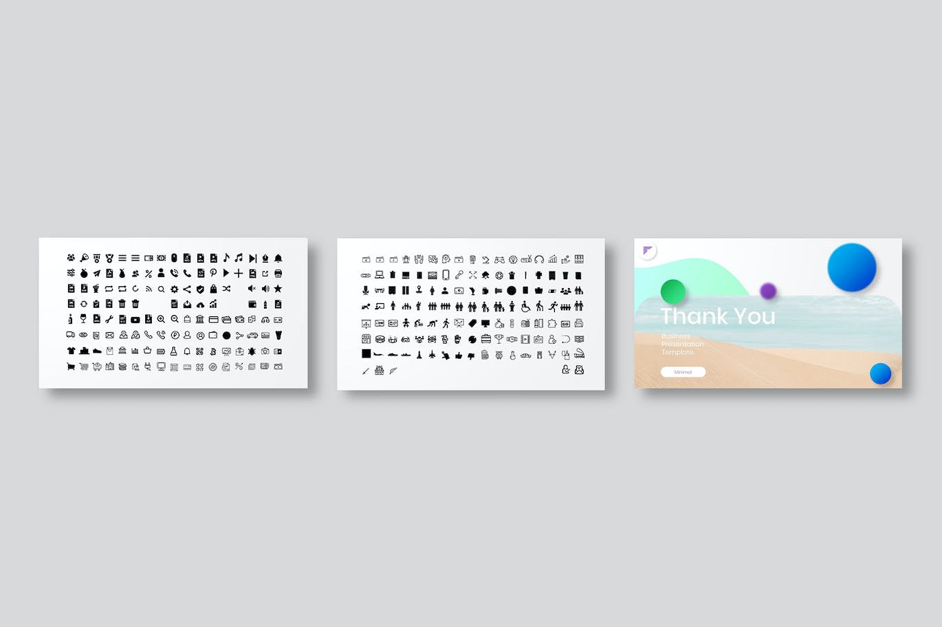 创意机构业务介绍PPT模板 (PPTX)