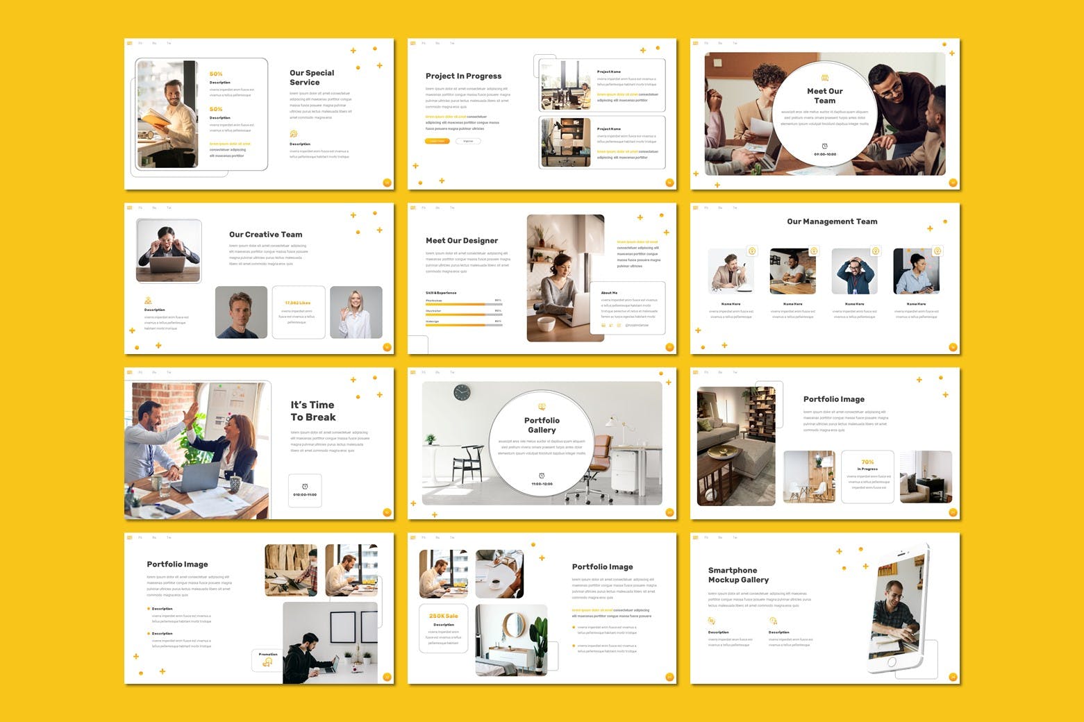 Granovas – 创意精美PPT媒体模板(PPTX)