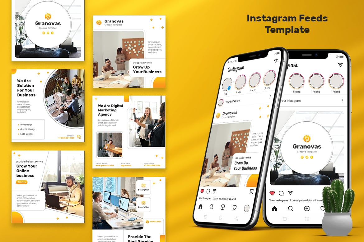 Granovas – 创意精美PPT媒体模板(PPTX)