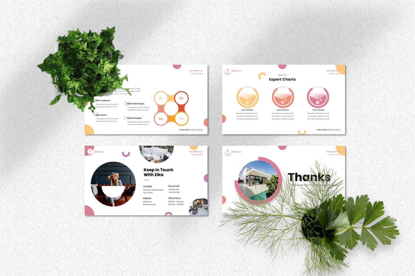 Eika – 现代房地产ppt模板 (PPTX)