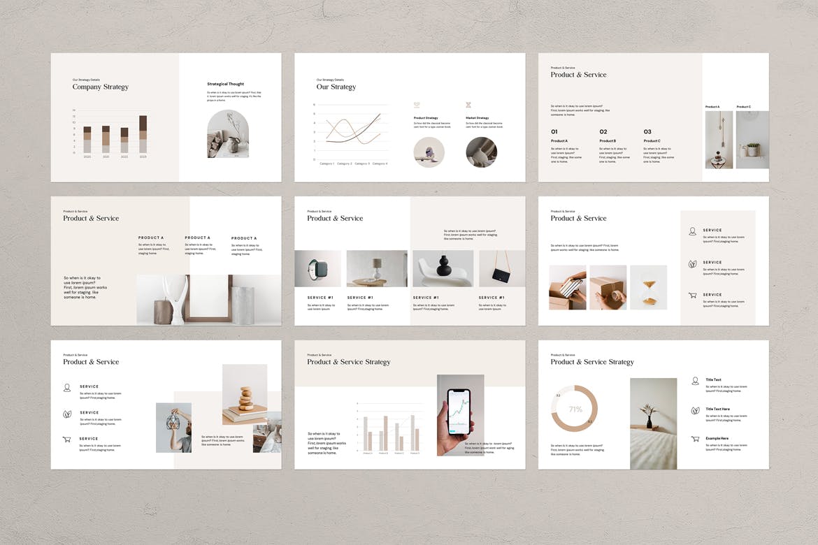 金色简约优雅商业计划书PPT模板（pptx）