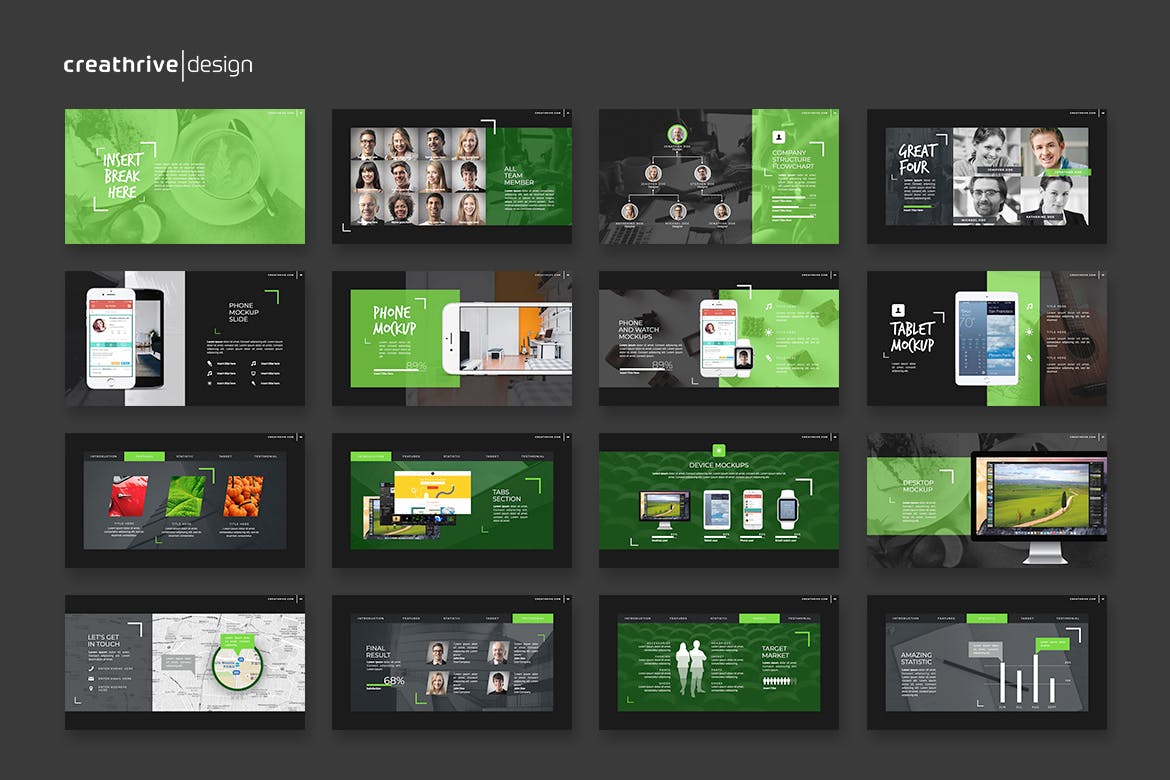 酷炫的PPT模板下载 (PPTX,PDF)