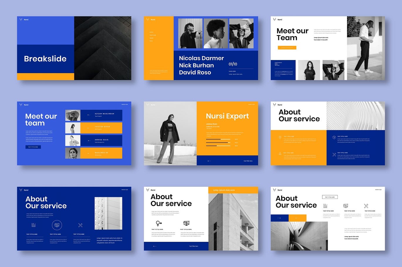 时尚高端多用途的高品质PPT演示模板（pptx）