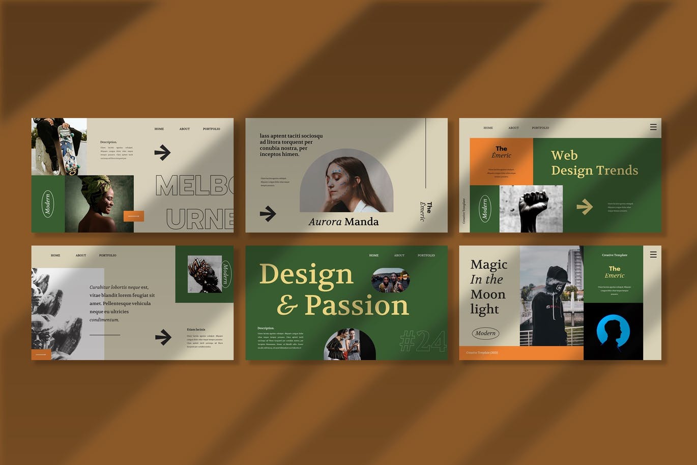 时尚高端优雅多用途高品质PPT模板（pptx）