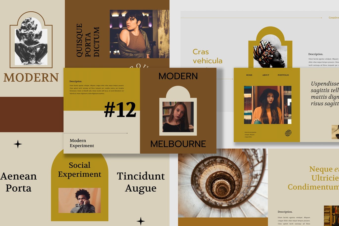 优雅高端简约多用途的PPT演示模板（pptx）