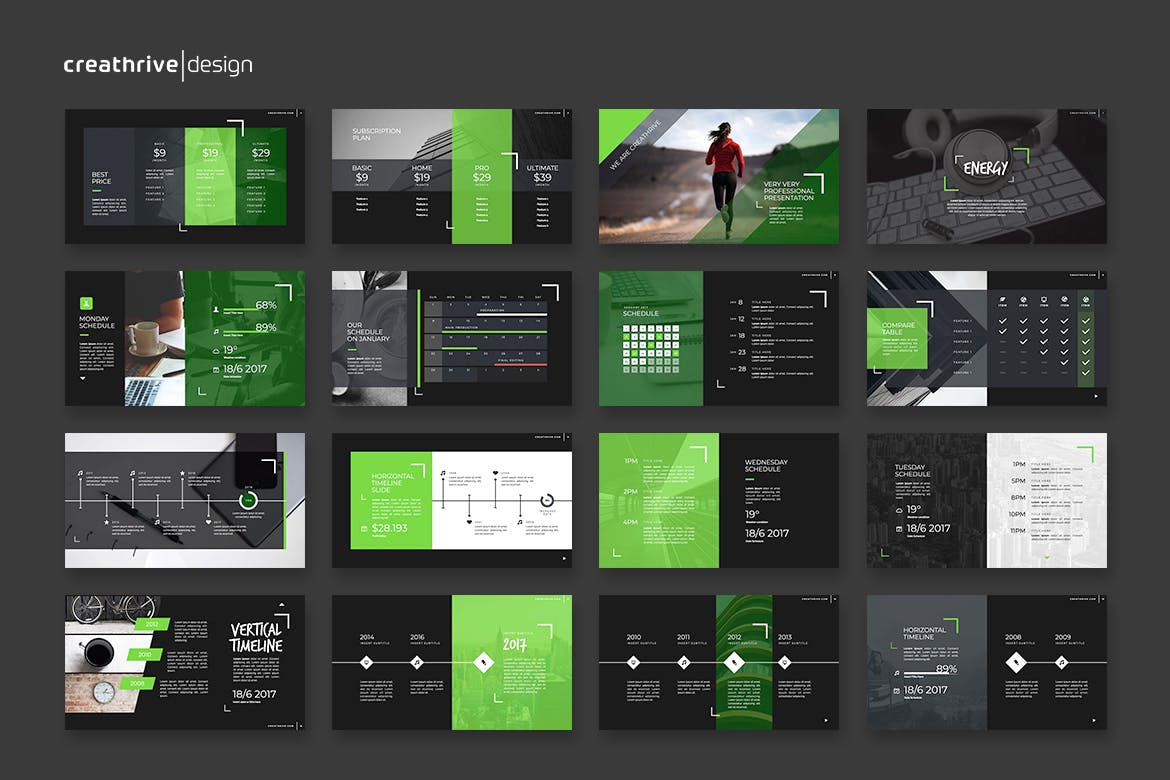 酷炫的PPT模板下载 (PPTX,PDF)
