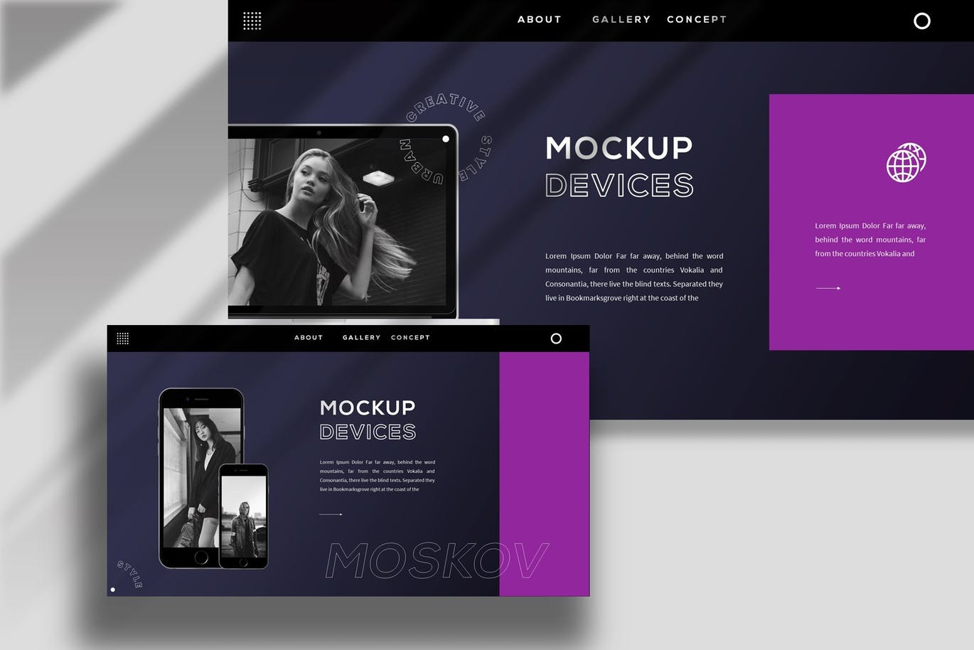 简约时尚高端多用途的PPT演示模板（pptx）