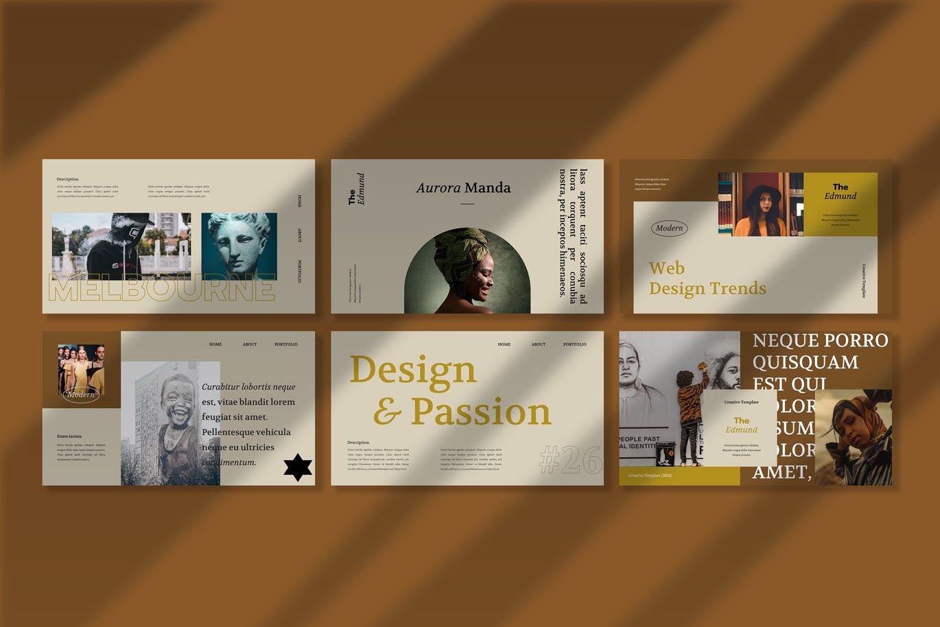 优雅高端简约多用途的PPT演示模板（pptx）