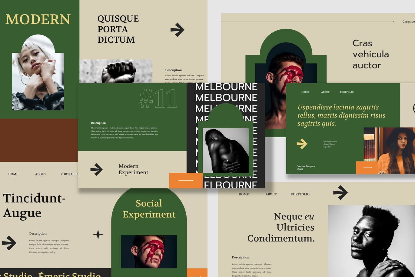 时尚高端优雅多用途高品质PPT模板（pptx）