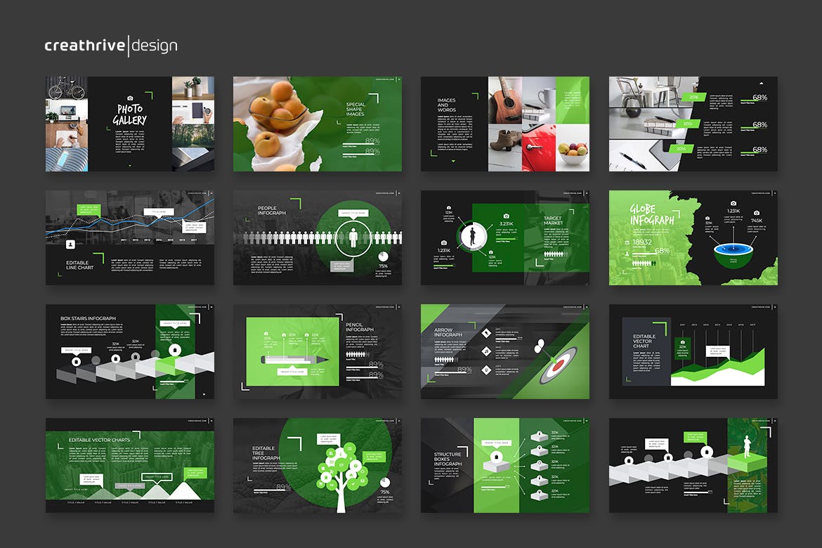 酷炫的PPT模板下载 (PPTX,PDF)