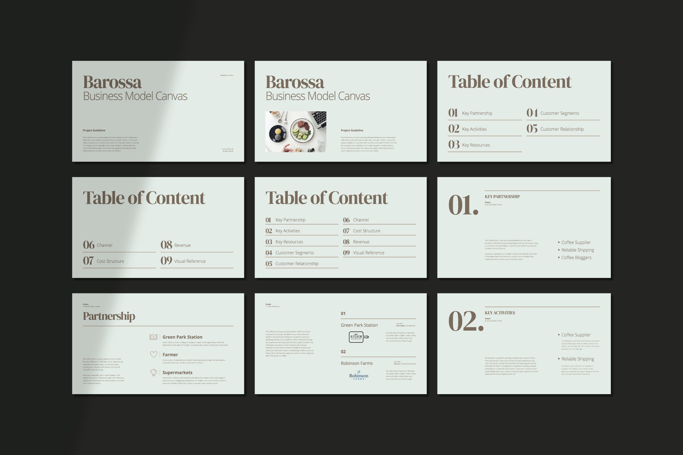 高端的商业计划BP设计PPT模板（PPTX）