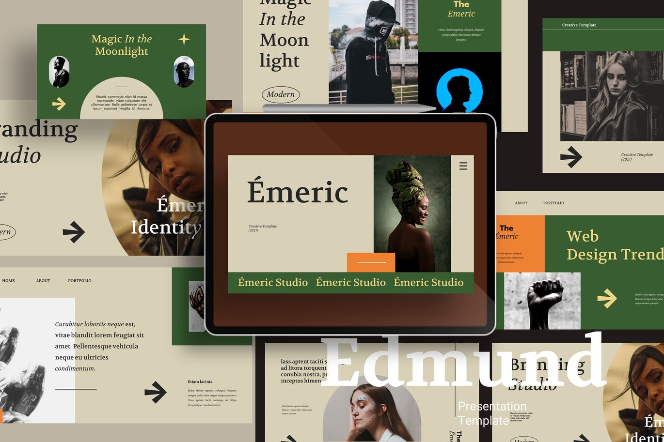 时尚高端优雅多用途高品质PPT模板（pptx）